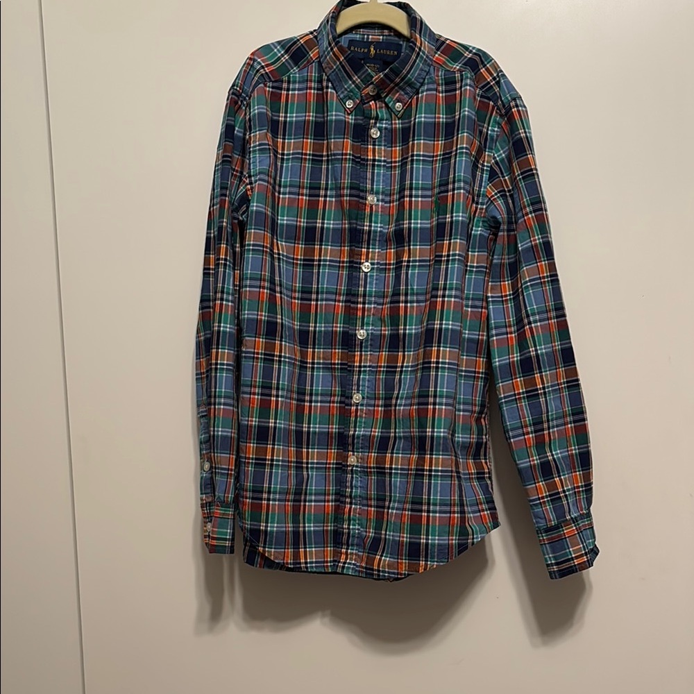 Plaid Ralph Lauren button down